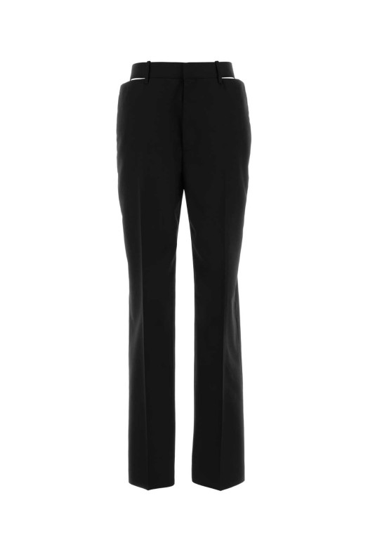 Black wool pant JIL SANDER (J03KA0342J40249)
