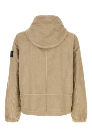 Cappuccino nylon jacket STONE ISLAND (L1S154100053S0069)