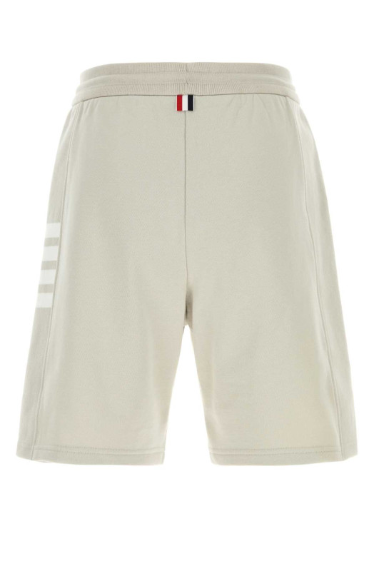 Sand cotton bermuda shorts THOM BROWNE (MJQ222A03037)