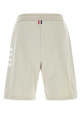 Sand cotton bermuda shorts THOM BROWNE (MJQ222A03037)