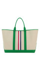 Sand canvas medium shopping bag THOM BROWNE (UAG261AF0492)