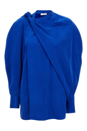 Asymmetric shirt Blue