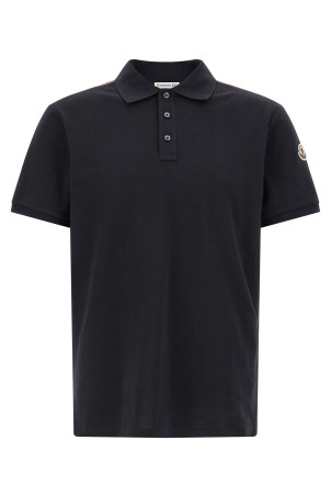 Logo polo shirt Blue