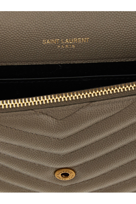 Mini ‘Envelope’ crossbody bag Brown