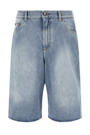 Denim bermuda shorts BLUE