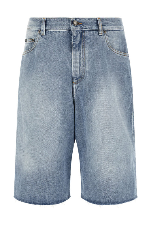 Denim bermuda shorts BLUE