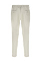 Poplin wool pants Beige
