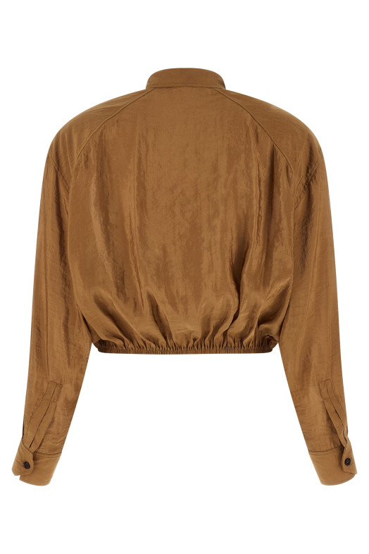 Lavallière blouse Brown