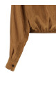 Lavallière blouse Brown