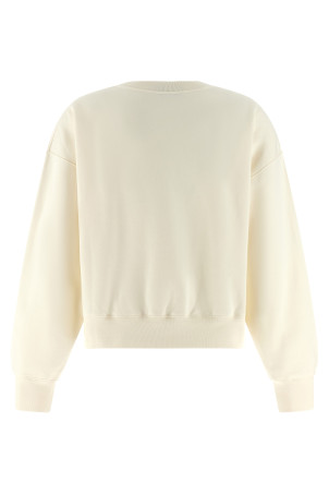Embroidery sweatshirt White
