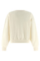 Embroidery sweatshirt White