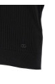 Micro-ribbed polo shirt  Black