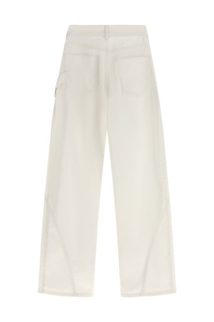 'Twisted Workwear' jeans White