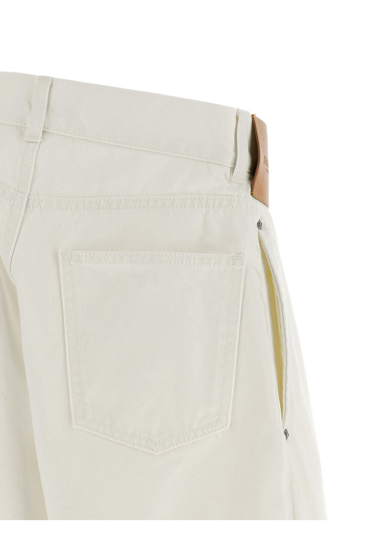 'Twisted Workwear' jeans White