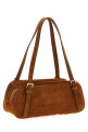 'Versace Tag' Shoulder Bag Brown