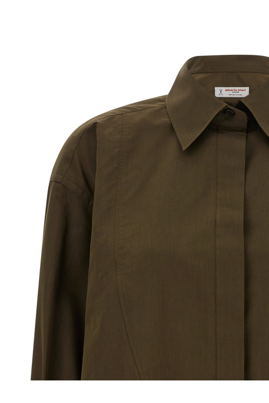 Smocking shirt Green