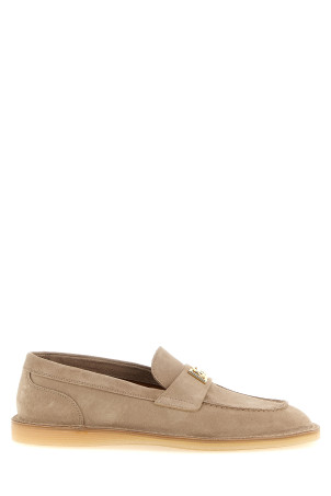 'Casual' loafers Beige