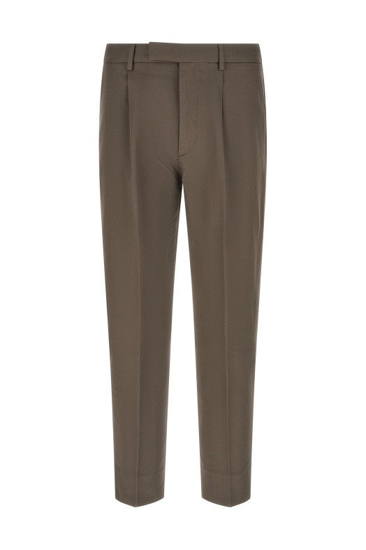 Tailored trousers Brown