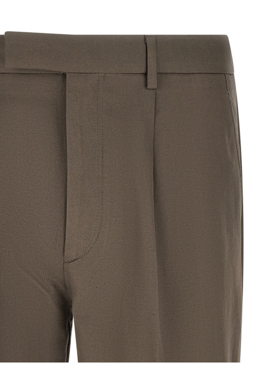 Tailored trousers Brown