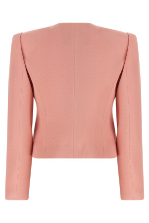 Valentino Garavani crispy wool jacket Pink