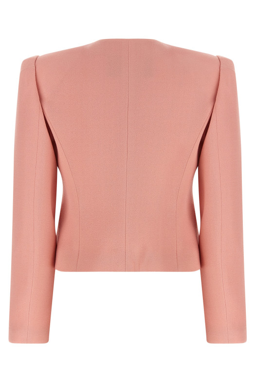 Valentino Garavani crispy wool jacket Pink