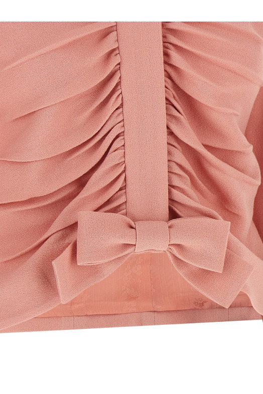 Valentino Garavani crispy wool jacket Pink