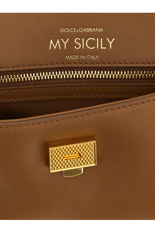 'My Sicily' mini handbag Brown