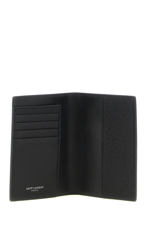 'Tiny Cassandre' passport holder Black