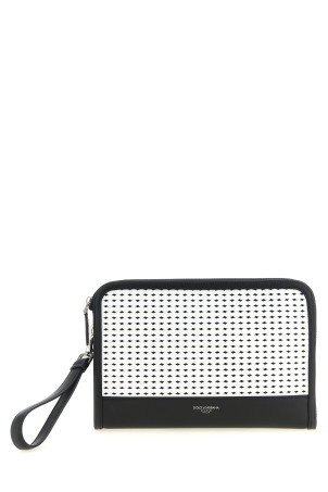 'Atene' clutch Black-grey