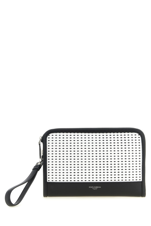 'Atene' clutch Black-grey