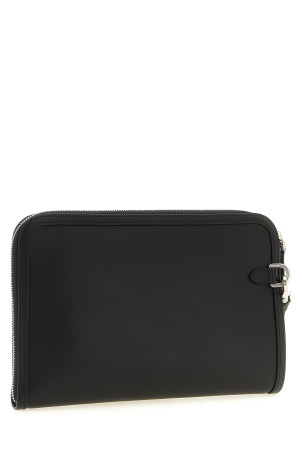 'Atene' clutch Black-grey