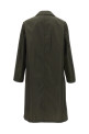 Single-breasted trench coat Green