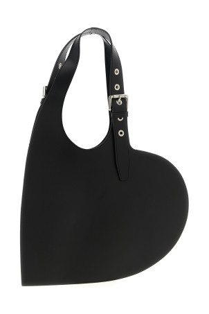 'Belt Heart' shoulder bag Black
