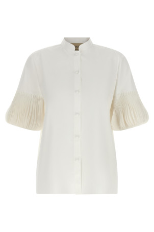 Valentino Garavani poplin embroidered shirt White