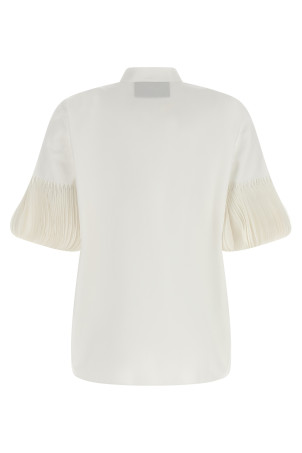 Valentino Garavani poplin embroidered shirt White