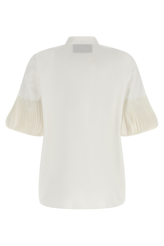 Valentino Garavani poplin embroidered shirt White