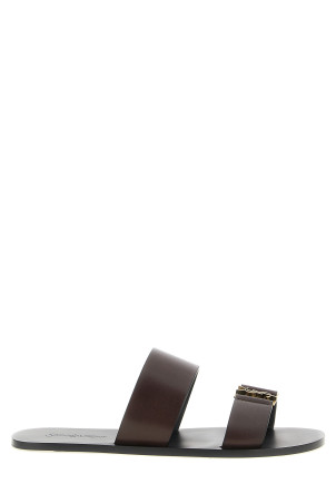 'Babylone' sandals Brown