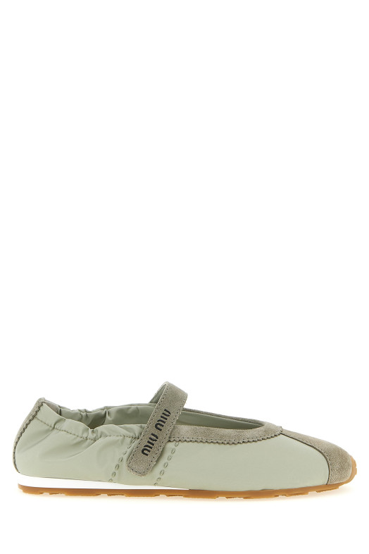 'Plume' ballet flats Green