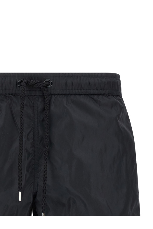 Logo patch swim shorts Blue