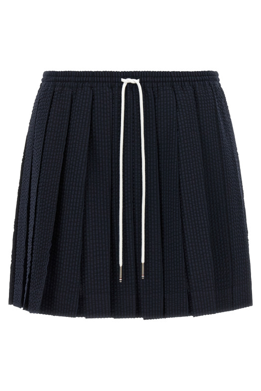 Striped skirt Blue