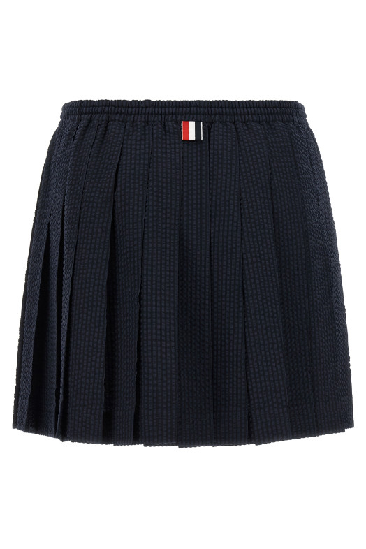 Striped skirt Blue