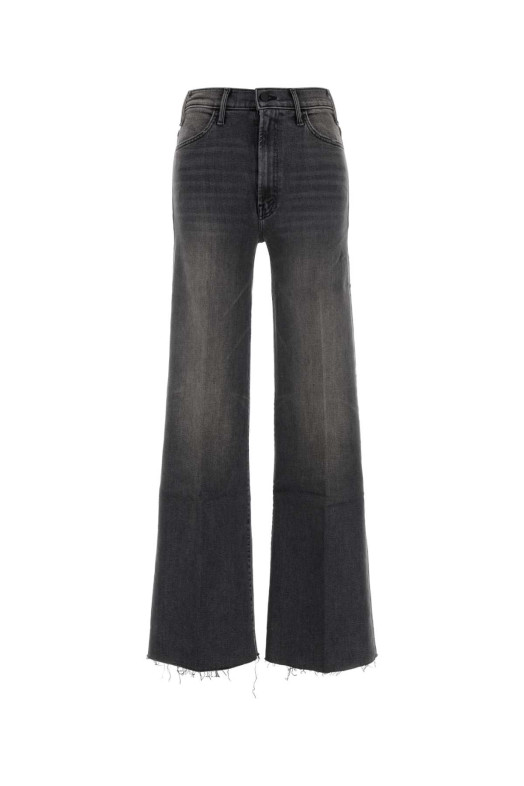 Charcoal stretch denim The Hustler jeans MOTHER (119881611)