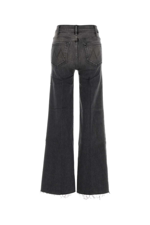 Charcoal stretch denim The Hustler jeans MOTHER (119881611)
