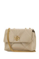 Powder pink leather Kira shoulder bag TORY BURCH (154706)