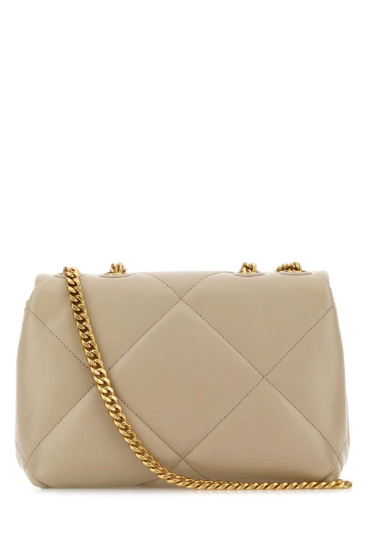 Powder pink leather Kira shoulder bag TORY BURCH (154706)