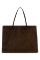 Brown suede Ella shopping bag Multicolor TORY BURCH (170980)
