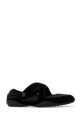 Black fabric and suede Romy ballerinas Black TORY BURCH (178301)