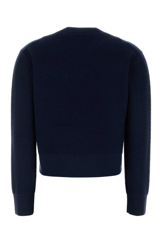 Navy blue wool blend sweater TORY BURCH (180662)