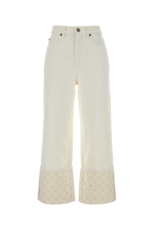 White denim jeans White TORY BURCH (183553)