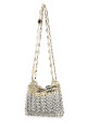 Two-tone metal 1969 nano shoulder bag RABANNE (20ASS0127MET123)